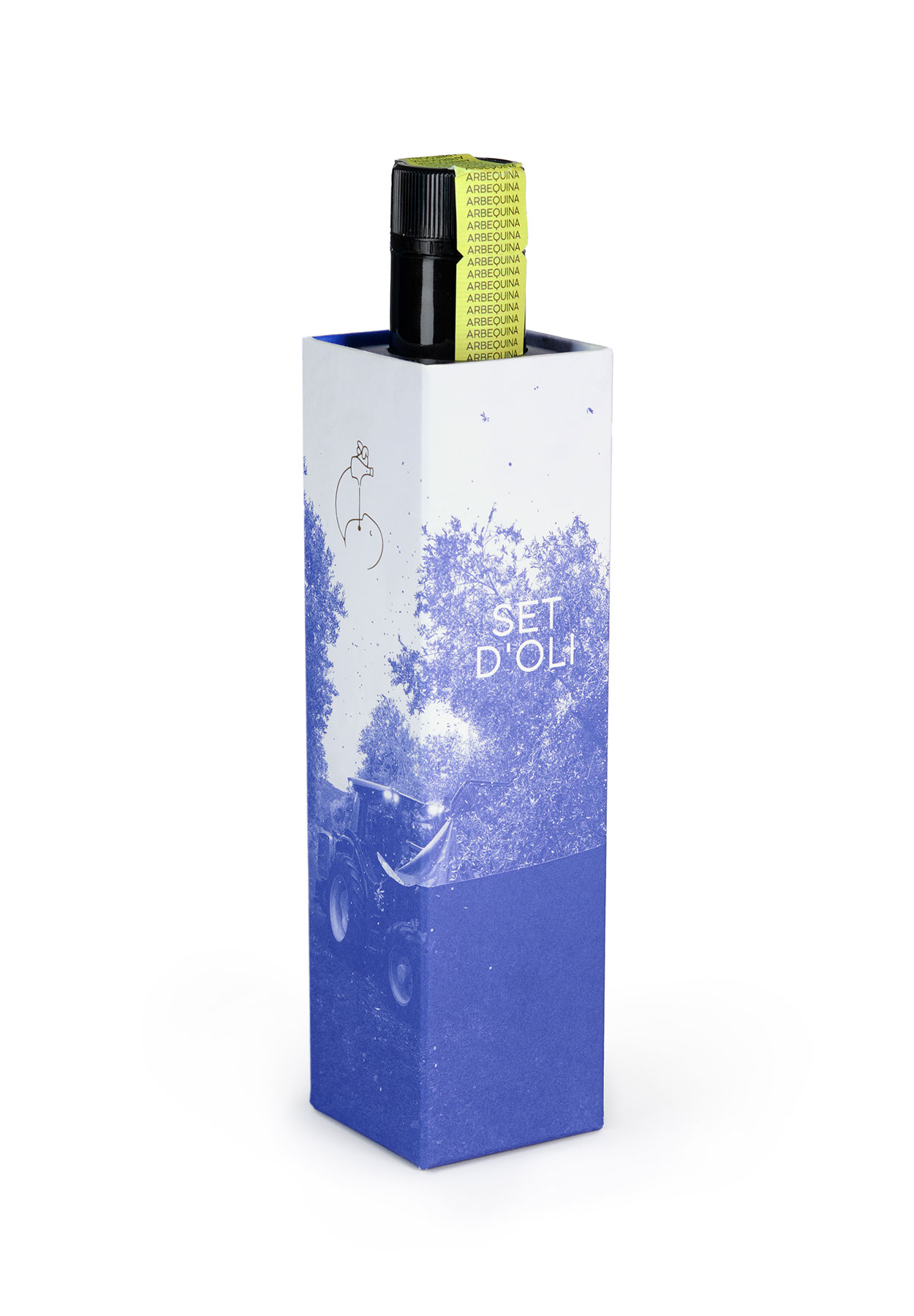 Set d’Oli Arbequina 250 ml with box