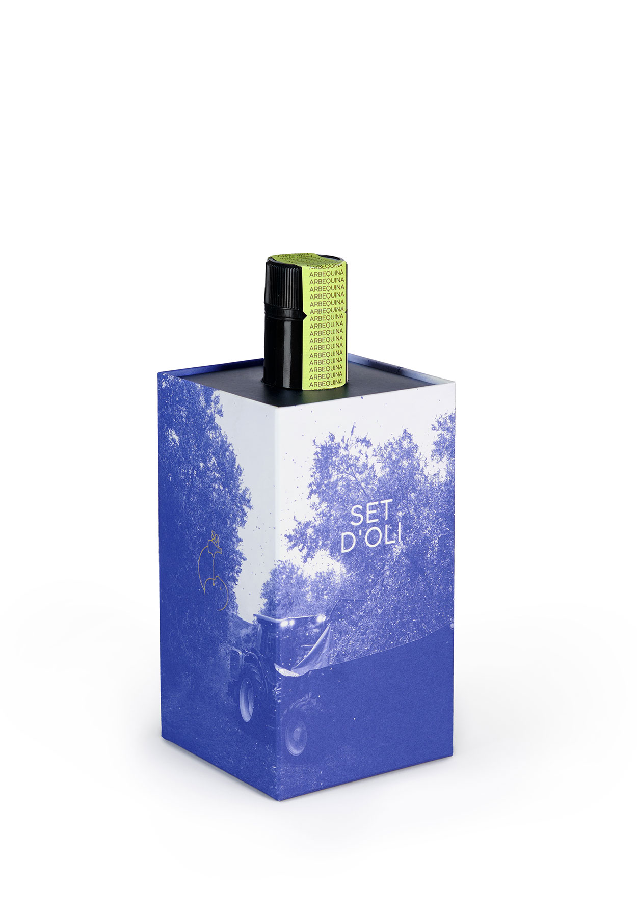 Set d’Oli Arbequina 500 ml with box